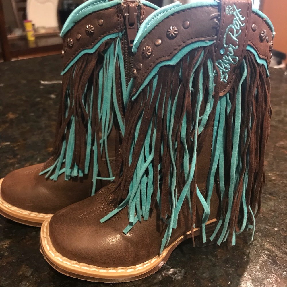 Toddlers cowgirl boots